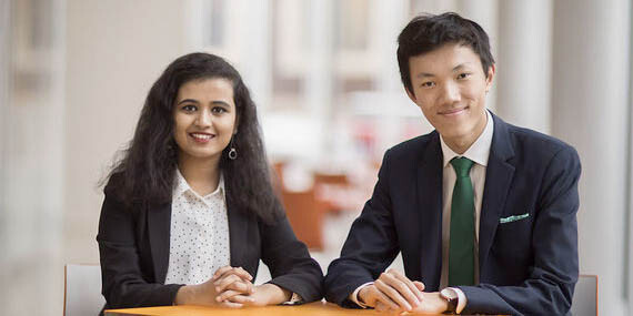 rePurpose founders, Peter Wang Hjemdahl and Svanika Balasubramanian