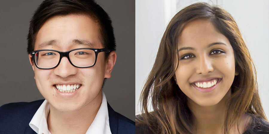 Unscripted Project founders Philip Chen and Meera Menon