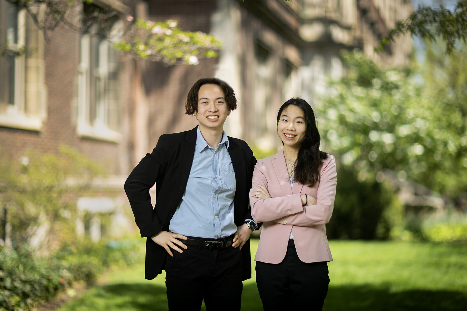 Catherine Chang and Kenneth Pham are co-founders of Act First and winners of the 2023 President’s Engagement Prize.