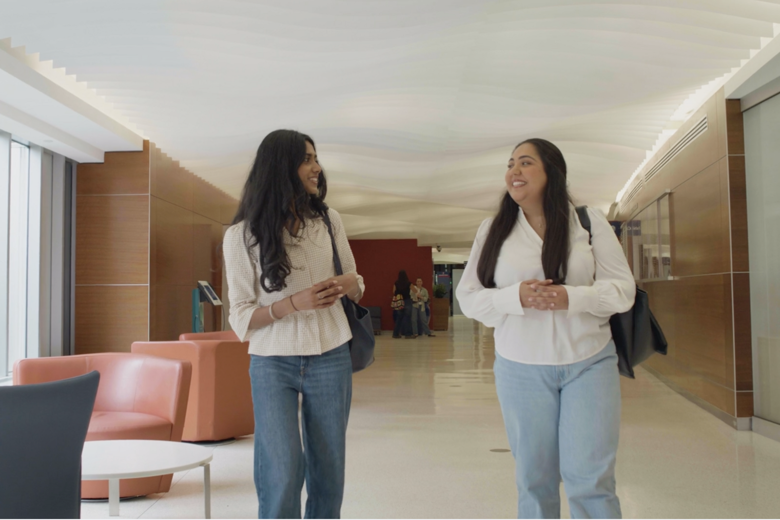 Educate to Empower winners walking at Penn Medicine